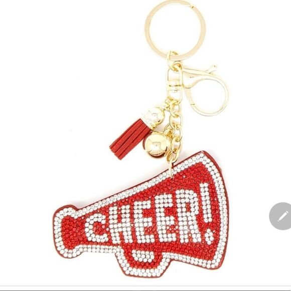 Red Cheer Keychain - Picture 1 of 1
